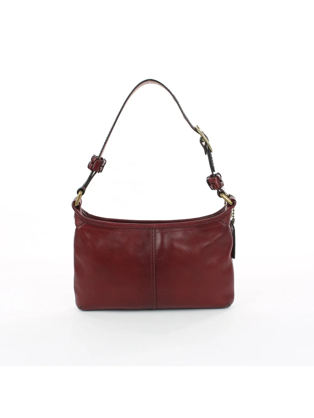 Coach Legacy Bleecker Burgundy Leather Bag F11415 Vtg Y2K
